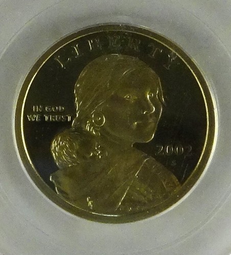 2002-S SAC$1 PCGS PR69DCAM - Picture 2 of 5