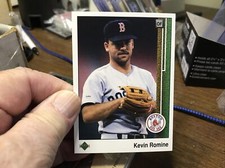 1989 Upper Deck #524 Kevin Romine Boston Red Sox - Nice Card!