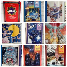 VTG Atari Video Game Catalog BOOK 1981 Pac-Man Racing Sports Combat Collectible