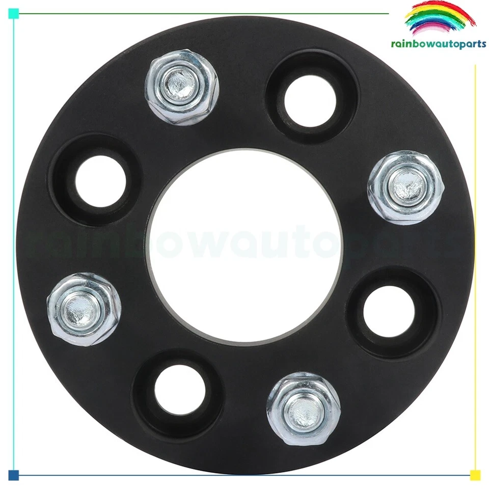 4PC 1" 4x100 Wheel Spacers 12x1.5 for Honda Civic Acura Integra Scion xB Toyota - Image 2 of 4