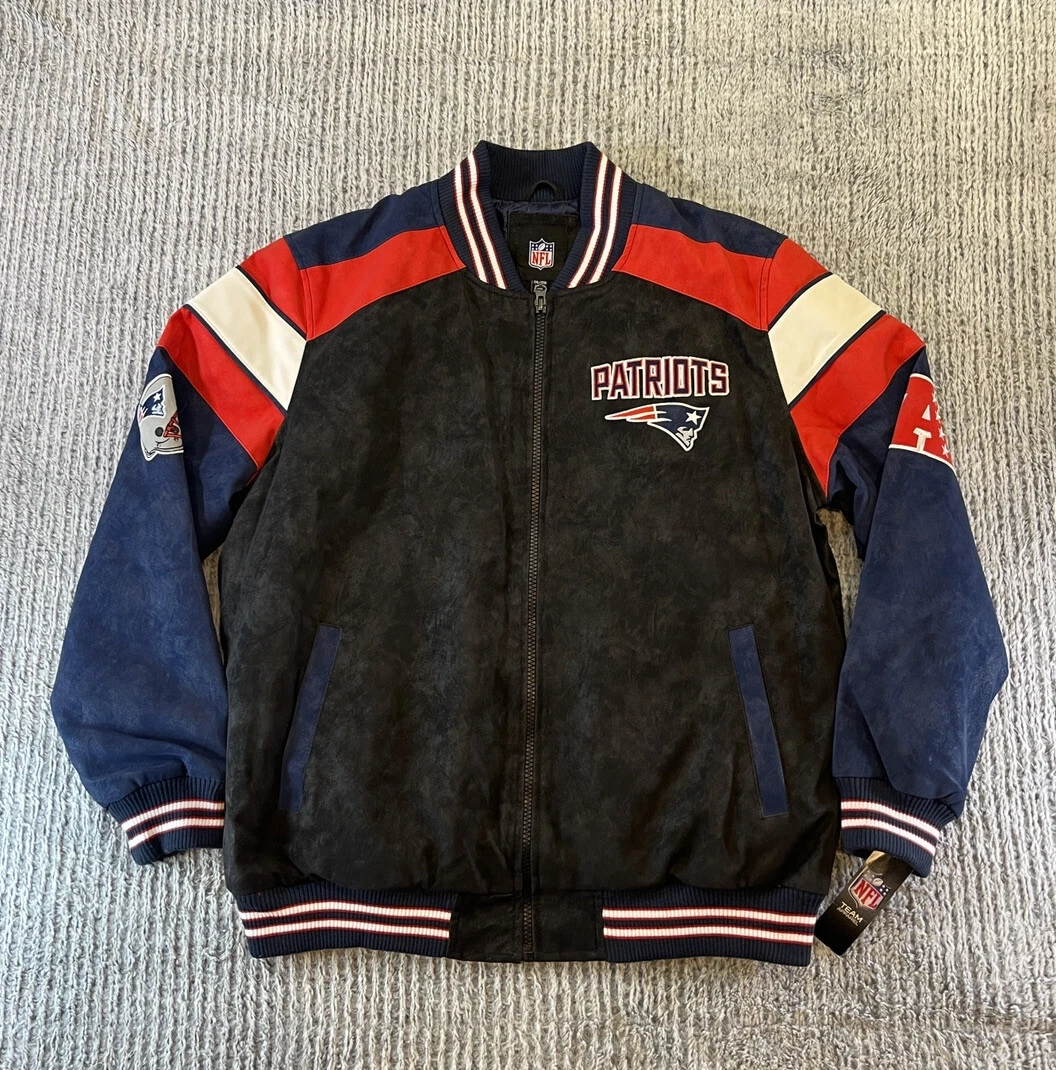 Patriots suede best sale jacket