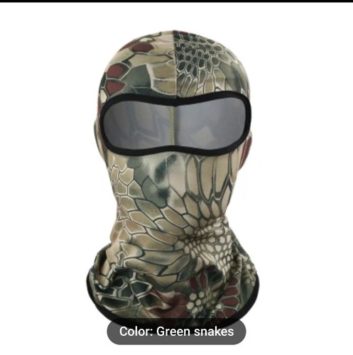 Gesichtsmaske Sturmhaube Voll Ski UV Sonnenschutz Winter Outdoor Snowboard Taktische Mütze - Bild 5 von 25