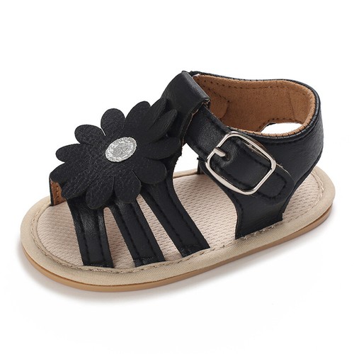 Gift Baby Girl Pram Shoes Infant Toddler Daisy Summer Sandals Trainers 3 6 9 12 - Picture 6 of 22