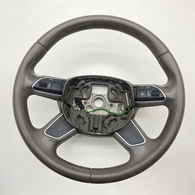 2013 - 2016 Audi Multi-function Black Steering Wheel OEM #4L0419091AC