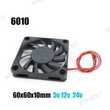 6010 6cm 60mm DC 5v 12V 24V Cooling Fan Brushless for 3D Printer Part 60x60x11mm