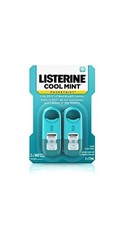 Listerine Pocketmist Oral Care Bad Breath Mist Spray Cool Mint 2 count.Lot Of 12