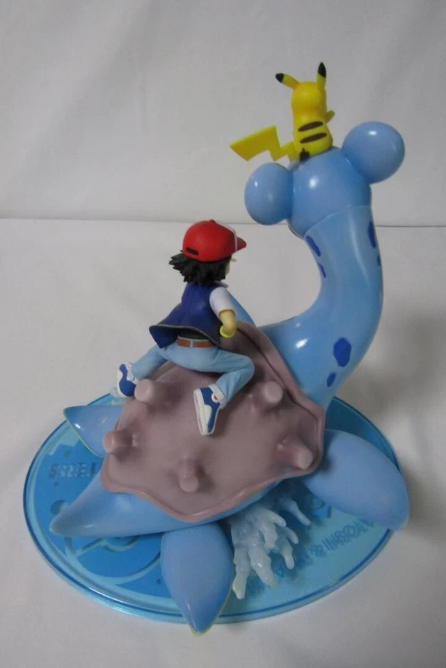 Ash Ketchum Satoshi Pikachu Lapras G.E.M. Boneco Pokemon série excelente - Imagem 4 de 4