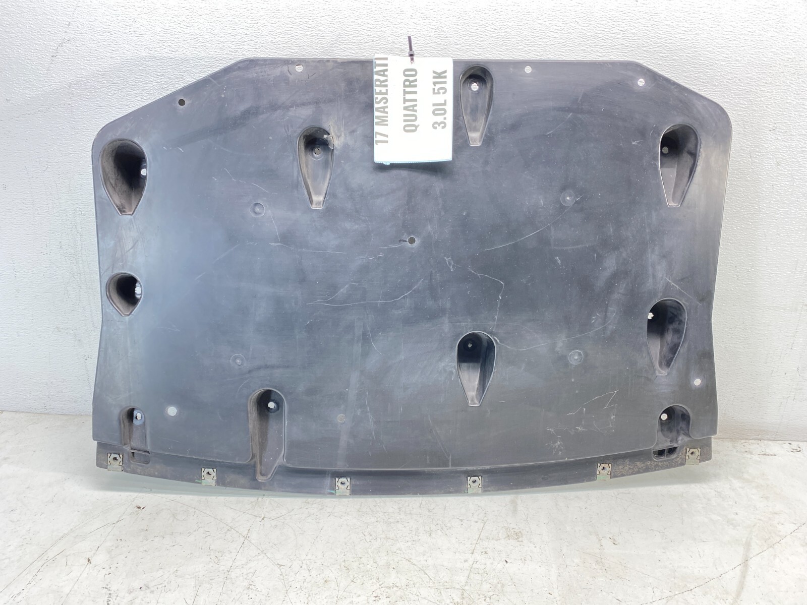 14-21 Maserati Quattro Ghibli Rear Under Body Splash Shield Guard Cover OEM✅