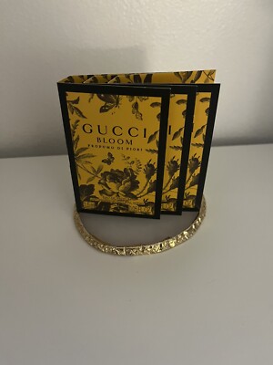 3 x Gucci Bloom Profumo di Fiori Eau de Parfum EDP Spray Sample Vial 1.5ml each