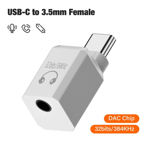 USB Type C to 3.5mm Audio Adapter for iPhone 16 15 MacBook Pro Air Samsung S25 - Afbeelding 12 van 12