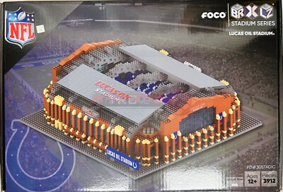 Indianapolis Colts BRXLZ Lucas Oil Stadium Series 3-D Construction Block Set