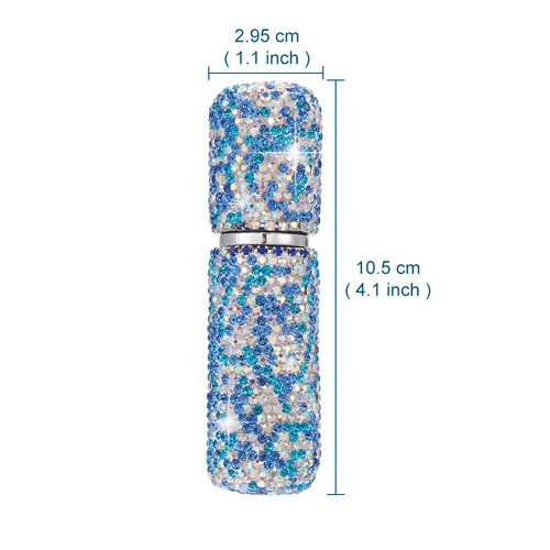 Mini Shiny Diamonds Spray Bottle Portable Cute Perfume Mouthwash Atomizer Travel - Picture 11 of 17