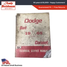 1965 Dodge Coronet Passenger Car Parts Technical Repair Service Manual Catalog.