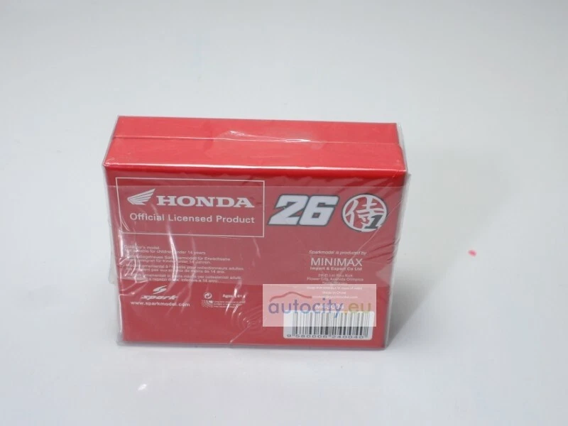 Spark Models HONDA RC213V N26 - REPSOL HONDA TEAM - WINNER SAN MARINO GP  M43004 - Image 4 of 4