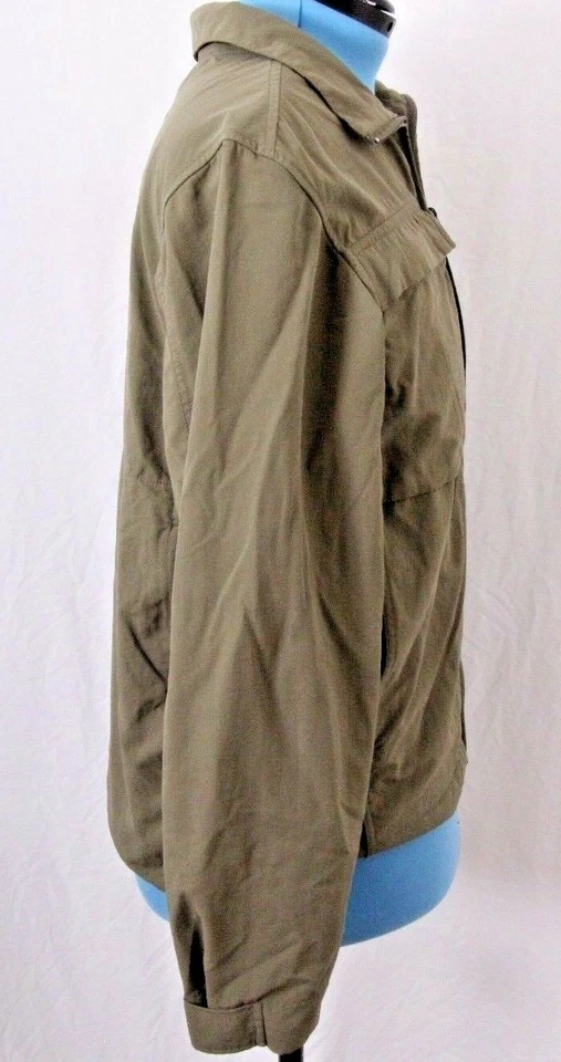 Chaqueta Abrigo Para Hombre Aigle Actimum 58909 Verde Poliéster Cremallera Completa Bolsillo M Foto 2 de 4