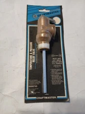 Craftmaster 6900745 Temperature and Pressure Safety Relief Valve 3/4"