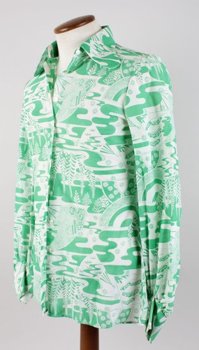 Jimi Hendrix Owned Worn Penny Collared Psychedelic Shirt Heritage & Manager LOA - 第 7/7 張圖片