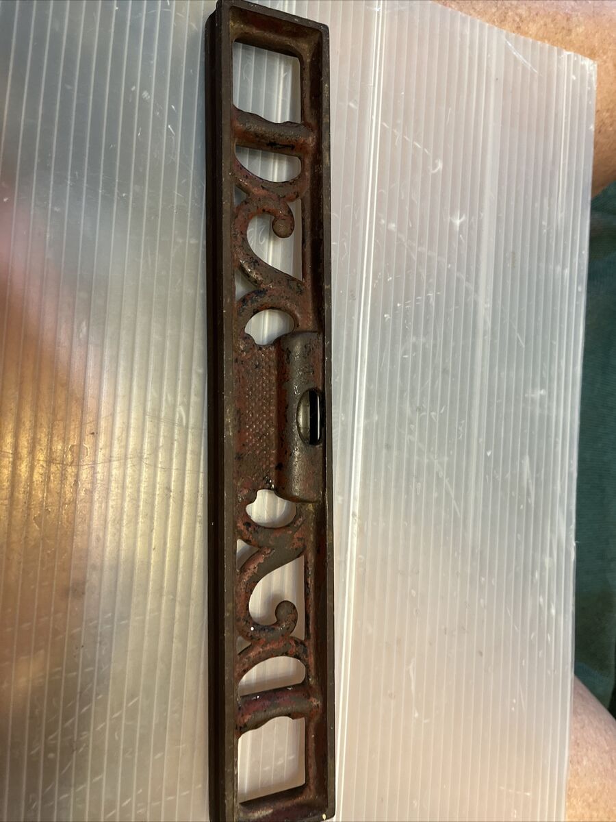 OLD L S S CO ATHOL MASS USA STARRETT TOOLS ORNATE LEVEL OLD L S S CO ATHOL MASS USA STARRETT TOOLS ORNATE LEVEL