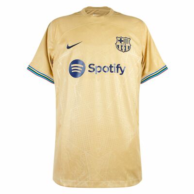 NIKE FC BARCELONA 2022/23 STADIUM AWAY MEN'S DRI-FIT SOCCER JERSEY