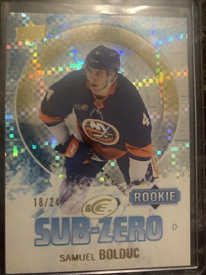 Samuel Bolduc Rookie 2023-24 UD Ice Hockey Subzero 18/24
