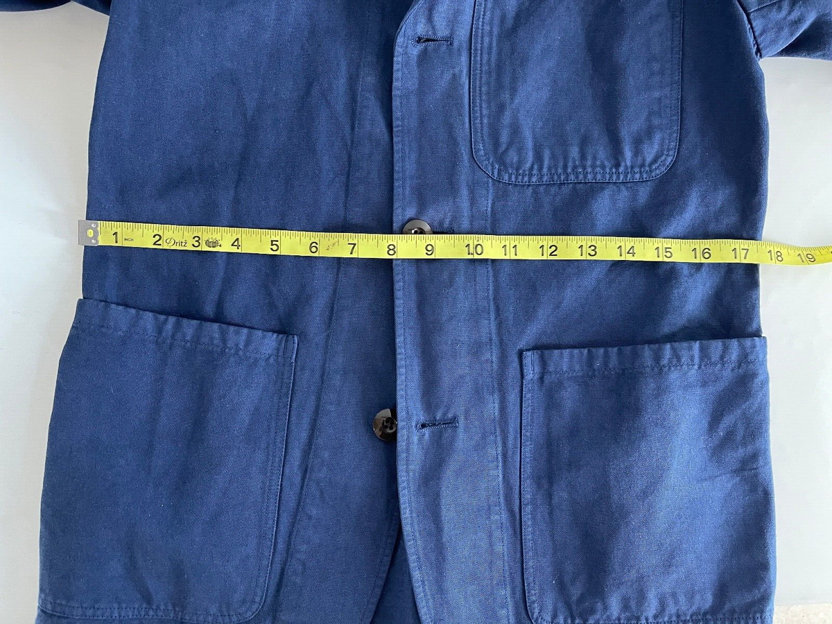 J.Crew NWT Wallace & Barnes garment-dyed chore blazer Blue J.Crew NWT Wallace & Barnes garment-dyed chore blazer Blue