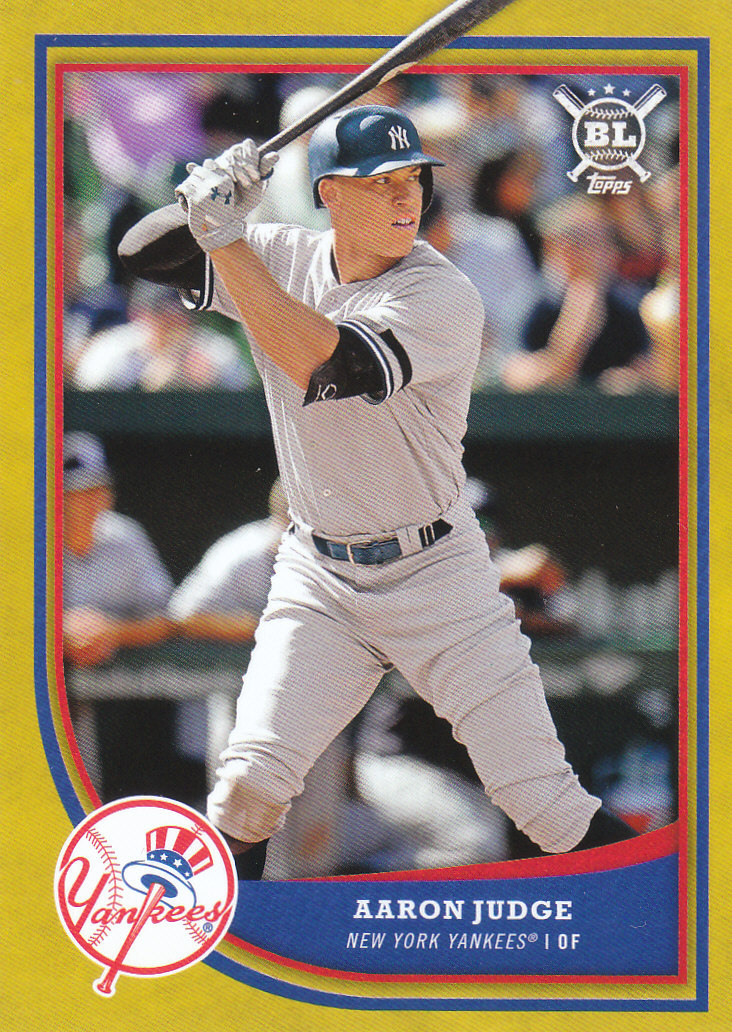 2018 Topps Big League Baseball Part 4 Gold Set Card #1 to #200