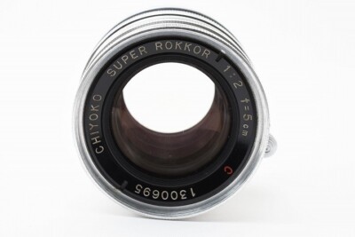 14996 [Near Mint] Super Rokkor 5cm F2 Leica L Minolta CHIYOKO From