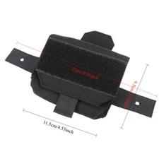 Tactical Helmet Battery Pack with Pouch for OPS Fast BJ PJ MH/MICH Camo