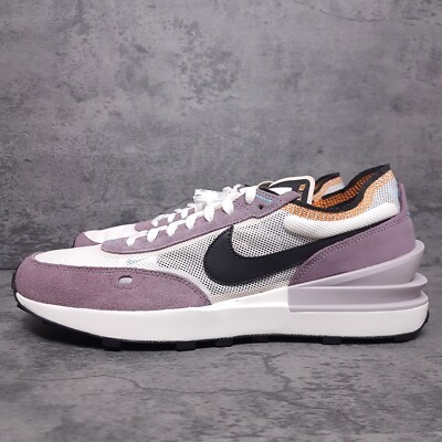 NIKE Waffle One SE Shoes Mens Size 11.5 Purple Smoke Black DX3282-133 Nby