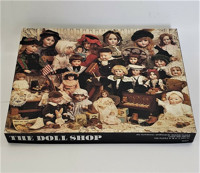 500 Pcs Hallmark Springbok Jigsaw Puzzle The Doll Shop ...