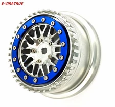 E-VIRATRUE 2.2/3.0''Alu Wheel For Losi Tenacity DB Pro/Losi Lasernut 1/10 1pcs