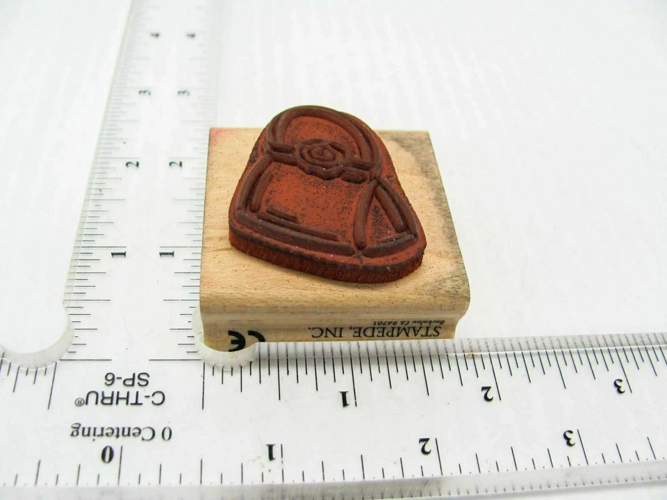 Classic Purse Rubber Stamp - Stamp Set A697 - Image 3 of 4