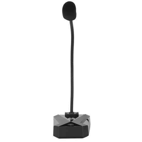 Microphone 3.5Mm Computer Desktop Laptop Pc Noise Reduction Metal Hose Micro 2BD