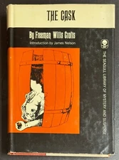 The Cask  Freeman Wills Crofts HC DJ  Norton & Co Seagull Library 1967 VG+