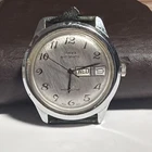 Vintage Timex Automatic Day Date Mens Watch Running Water Resistant