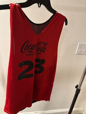 Alleson Athletics Coca-Cola Zero Sugar Red Jersey Mens Size S