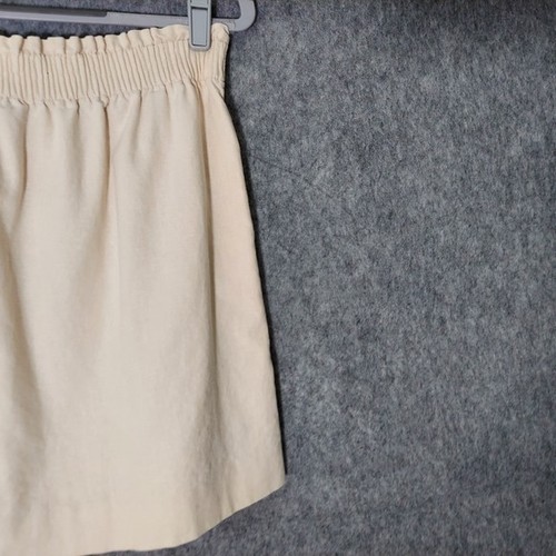 J Crew Leinen Rock 6 Paperbag Taille Strand Urlaub Sommer leicht Freizeit - Bild 8 von 11