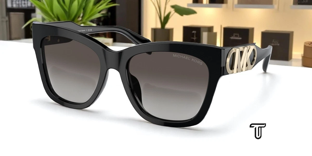 Michael Kors Oversized Black Sunglasses for Women for sale 