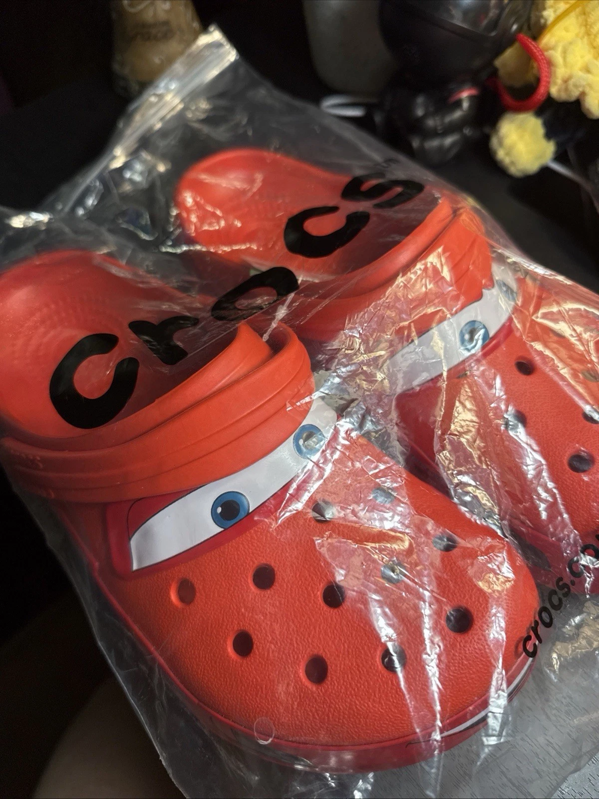 NEW Lightning McQueen Crocs Clog Adult Shoe Limited Disney No Lightup Size M11
Opens in a new window