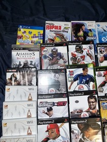 Video Game Lot PlayStation 2, Xbox, Xbox 360, Wii, Some Disc Only Some Complete