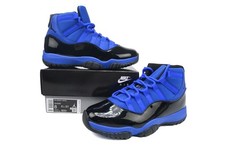 Jordan 11 Retro Blue Black Men's Size US 7-12