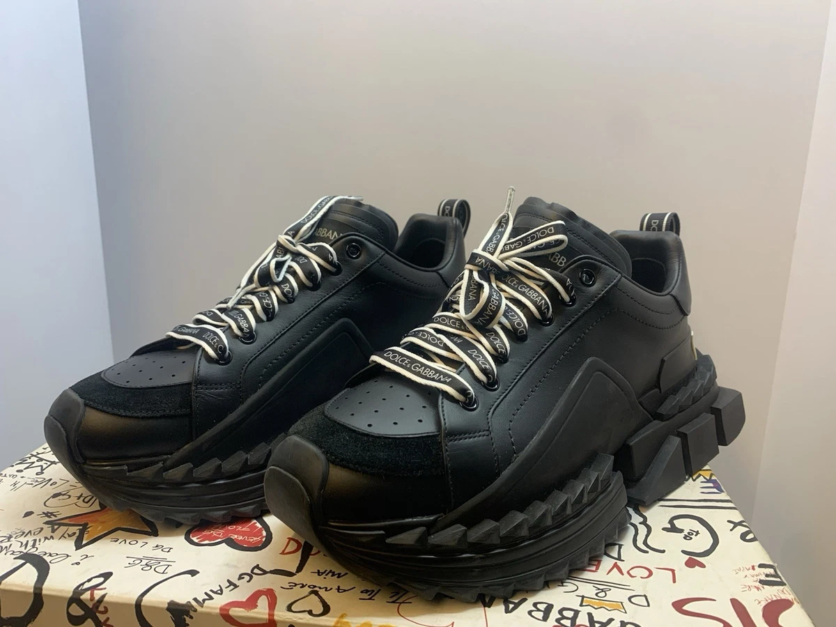 Dolce&Gabbana Black Solid Casual Shoes for Men for sale | eBay