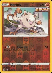 Mankey 066/163 Battle Styles Reverse Holo