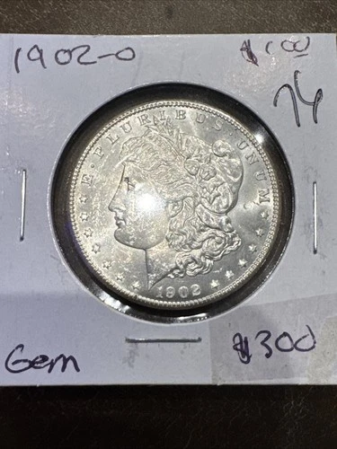 1902 O Morgan Silver Dollar UNC