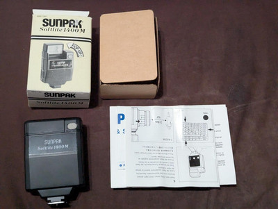 Sunpak Softlite 1400M Flash New in Box