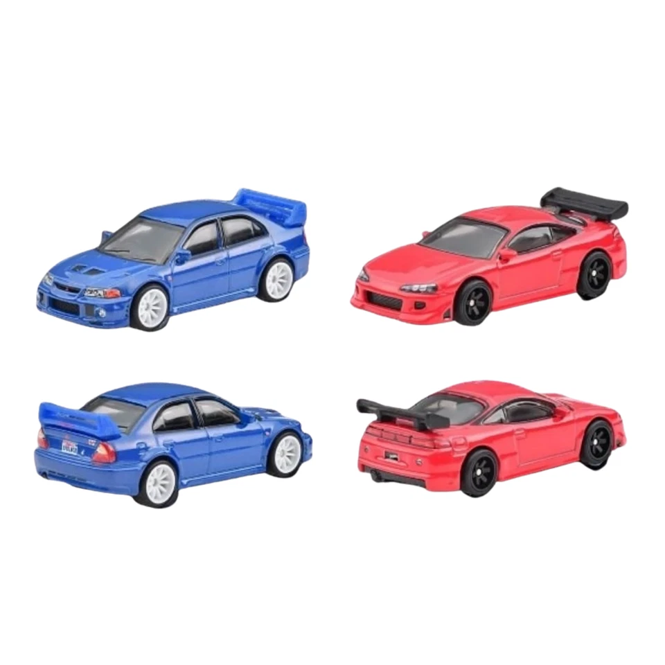 Hot Wheels Premium Car Culture Mitsubishi 2-Pack 2023 (en stock) New 95 Eclipse - Photo 4/4