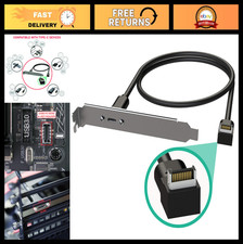 USB 3.2 Gen 2 Internal Adapter 20-Pin Header to USB-A 80cm Cable Length