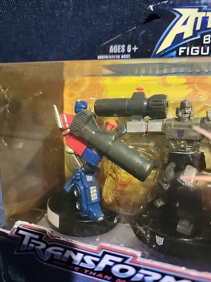 Hasbro Transformers Attacktix Starter Set ~ G1 Optimus Prime Megatron  - Image 4 of 4