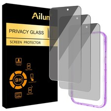 Ailun 3 Pack for iPhone 17 Pro Max Privacy Screen Protector 6.9 inch 