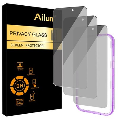 Ailun 3 Pack for iPhone 17 Pro Max Privacy Screen Protector [6.9 inch]